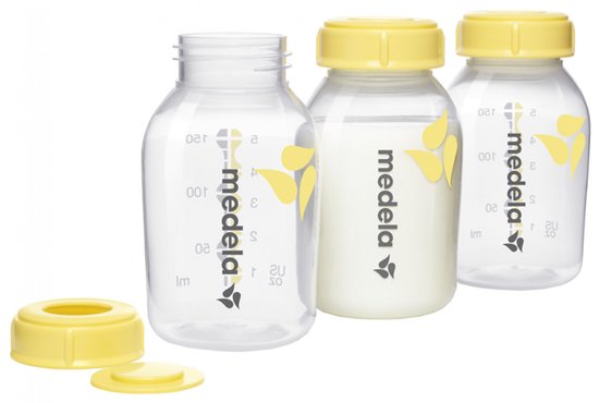 Medela Moedermelk Bewaarflesjes – BPA‑vrij – 150 ml – Set van 3x 150 ml