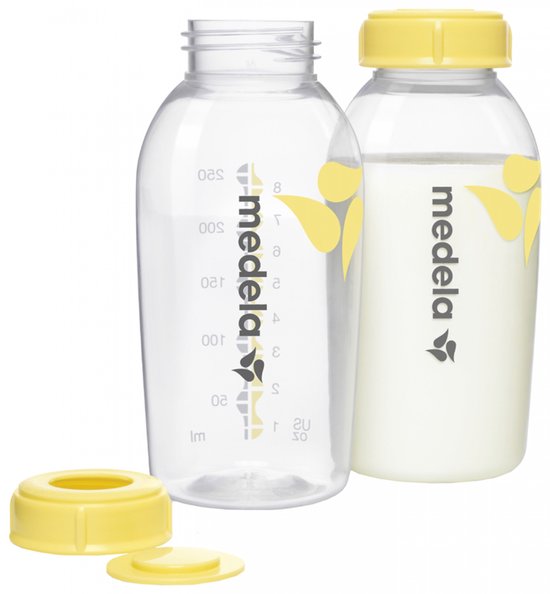 Medela Moedermelk Bewaarflesjes – BPA-vrij - Set van 2x 250 ml per fles