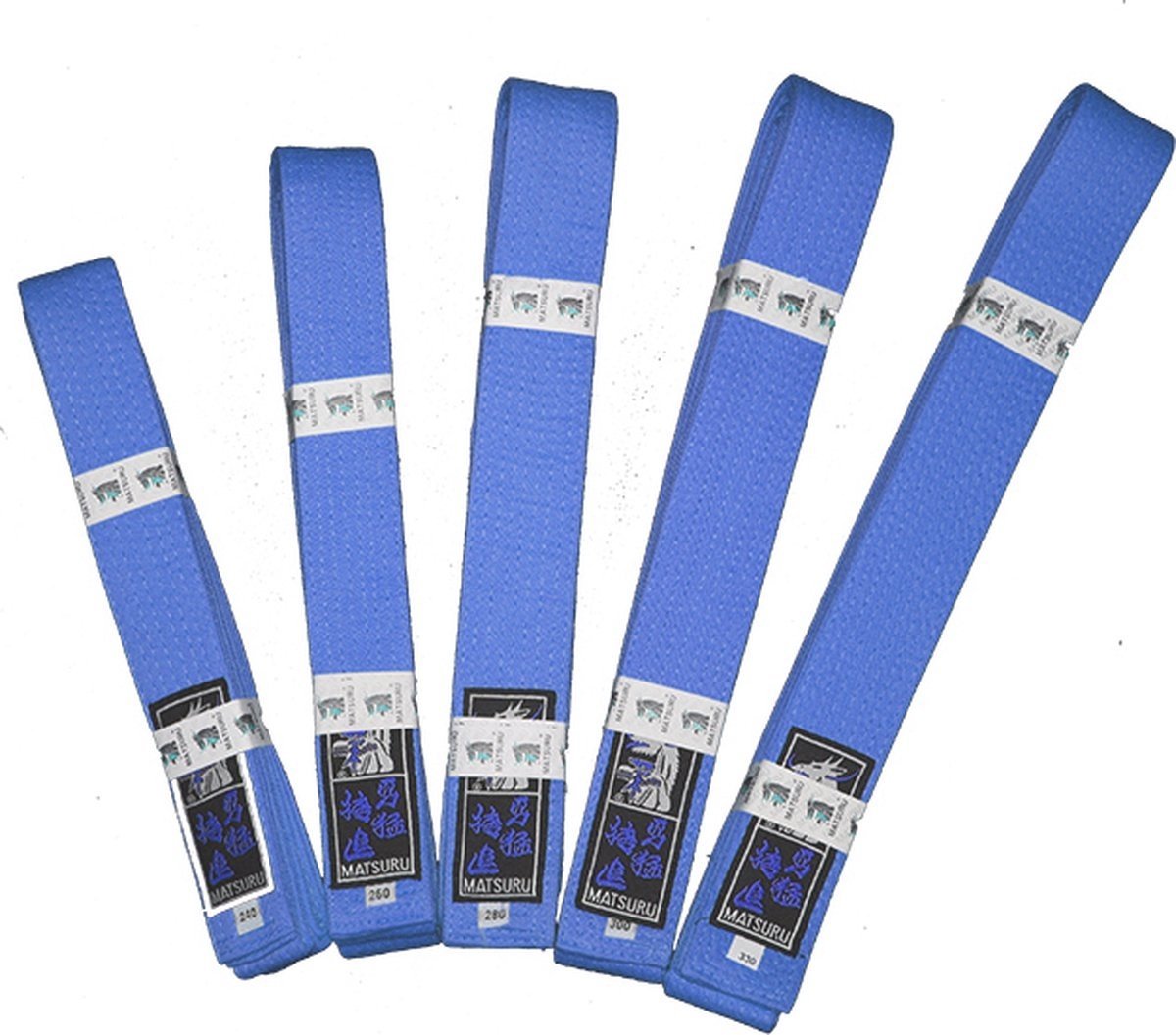 Matsuru blauw band lengte 220cm