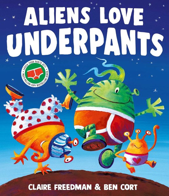 Aliens Love Underpants! - cover