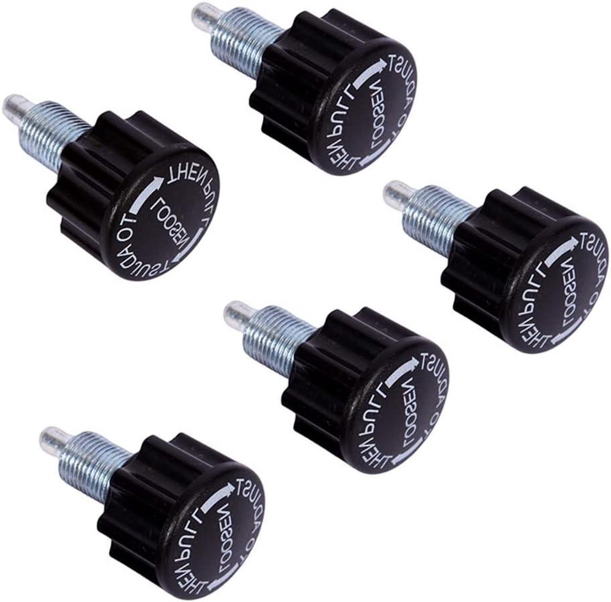 JGS Premium - 5 Stuks M16 Instelveer Knop Pop Pin voor Hometrainer - Onderdelen Geschikt voor Meeste Hometrainers