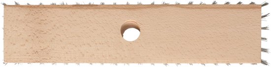 Sorex Staaldraad bezem - kop 30 cm - steel 120 cm - met metalen stokhouder - onkruid bezem - buiten — afbeelding 3