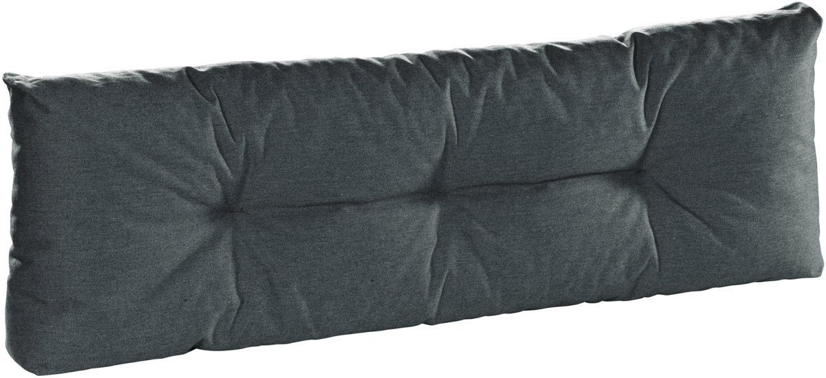 Bodyprotect 40 x 120 cm palletkussen | Rugkussen | Voor buiten en binnen | Made in EU | Hoes van hoogwaardige meubelstof, waterdicht | donkergrijs