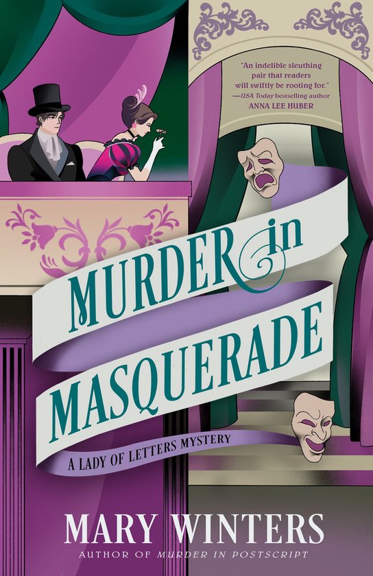 A Lady of Letters Mystery 2 - Murder in Masquerade - cover