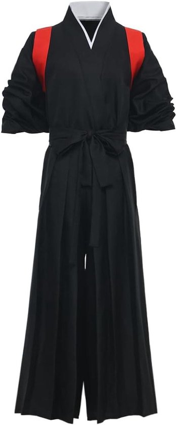 Allecto Premium - Traditioneel Japanse Samurai kimono voor heren met Hakama-uniform voor Aikido en Kendo vechtsport