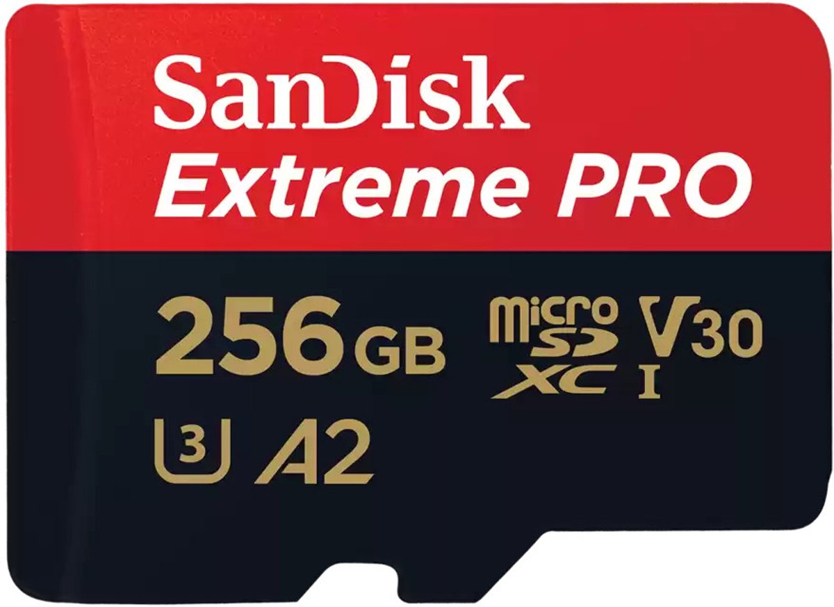 SanDisk MicroSDXC Extreme Pro 256GB 200mb/s