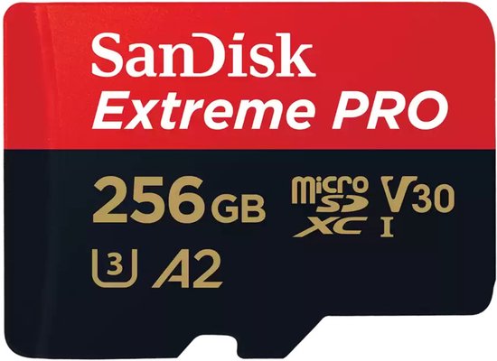SanDisk Extreme PRO 256 Go MicroSDXC UHS-I Classe 10