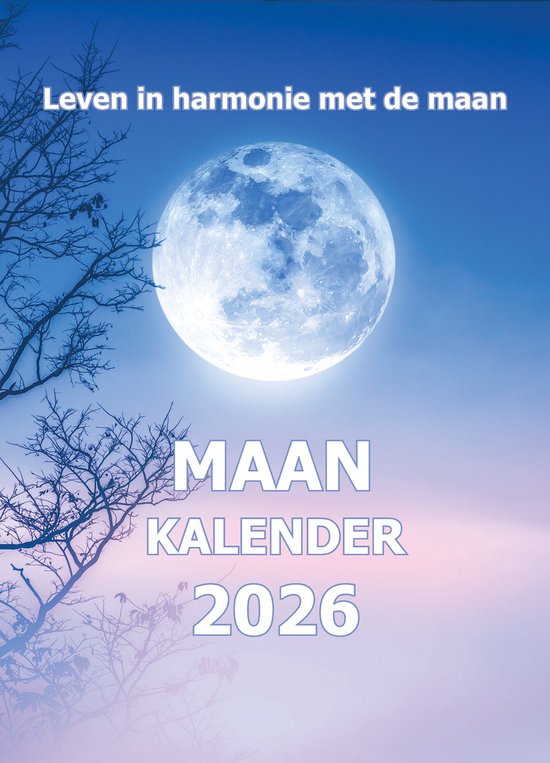 Maankalender 2026 - Scheurkalender