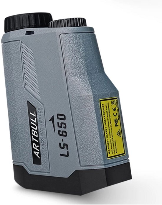 ARTBULL LS-650 Laser Afstandsmeter - 650 Meter Bereik - 6x Zoom - Inclusief Beschermhoes - Golf Slope & Vlag Vergrendeling - Waterdicht van ART — afbeelding 2