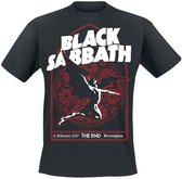 T-shirt Black Sabbath The End Church Window noir XL en Katoen - Produits dérivés du groupe, Groupes