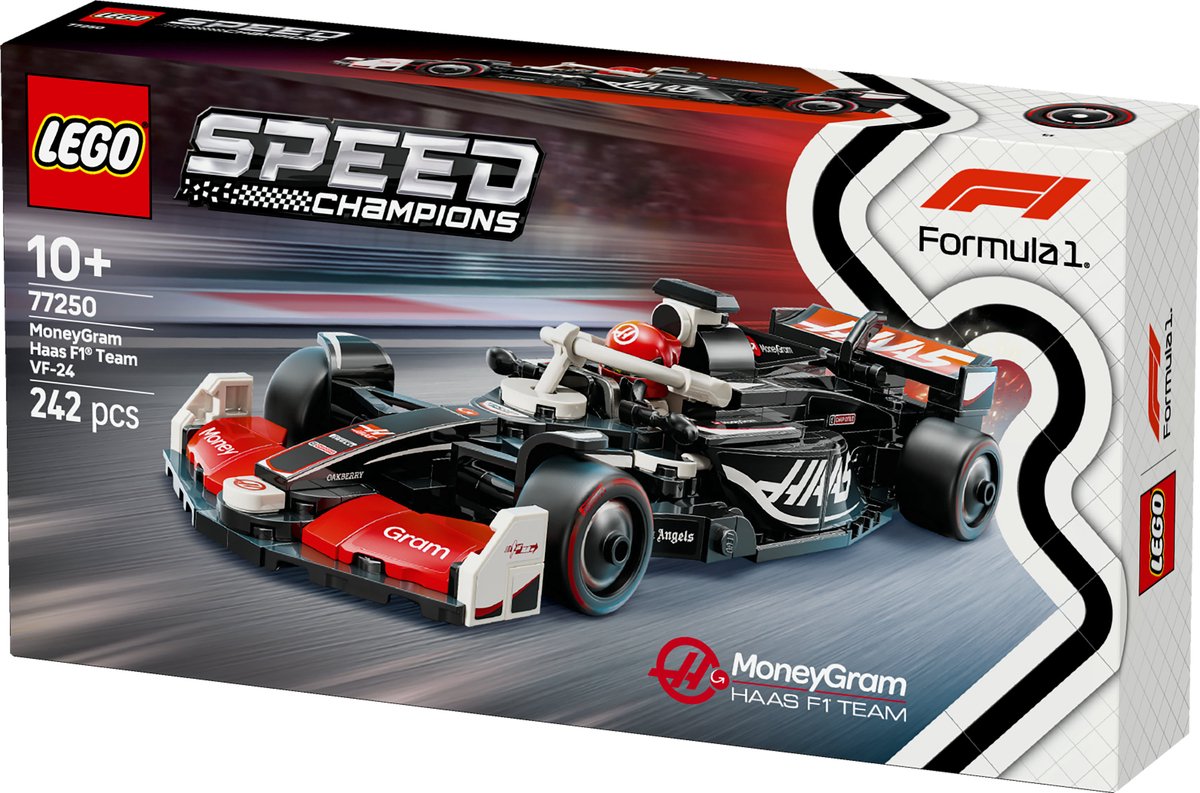 LEGO Speed Champions MoneyGram Haas F1 Team VF-24 racewagen Set - 77250 — afbeelding 17