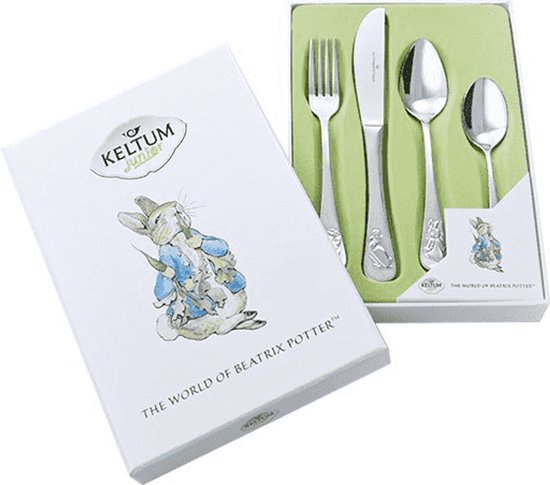 Gift Items Beatrix Potter Bestekset - 4-delig van Wedgwood — afbeelding 3