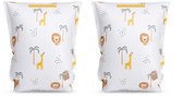 Swim Essentials - Zwembandjes jungleprint - Zwemvleugels - 0-15 kg - 0-2 jaar - PVC - Wit/multicolor