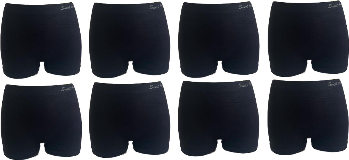 Sweet Angel Zwarte Hoge Dames Boxershorts Maat XL/XXL