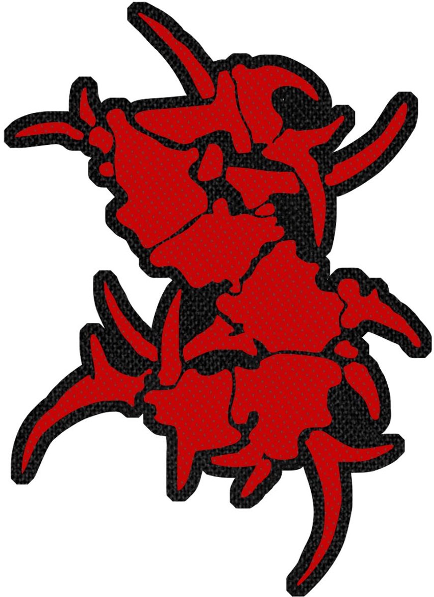 Sepultura Tribal S Cut Out Unisex Patch - meerkleurig - Standard