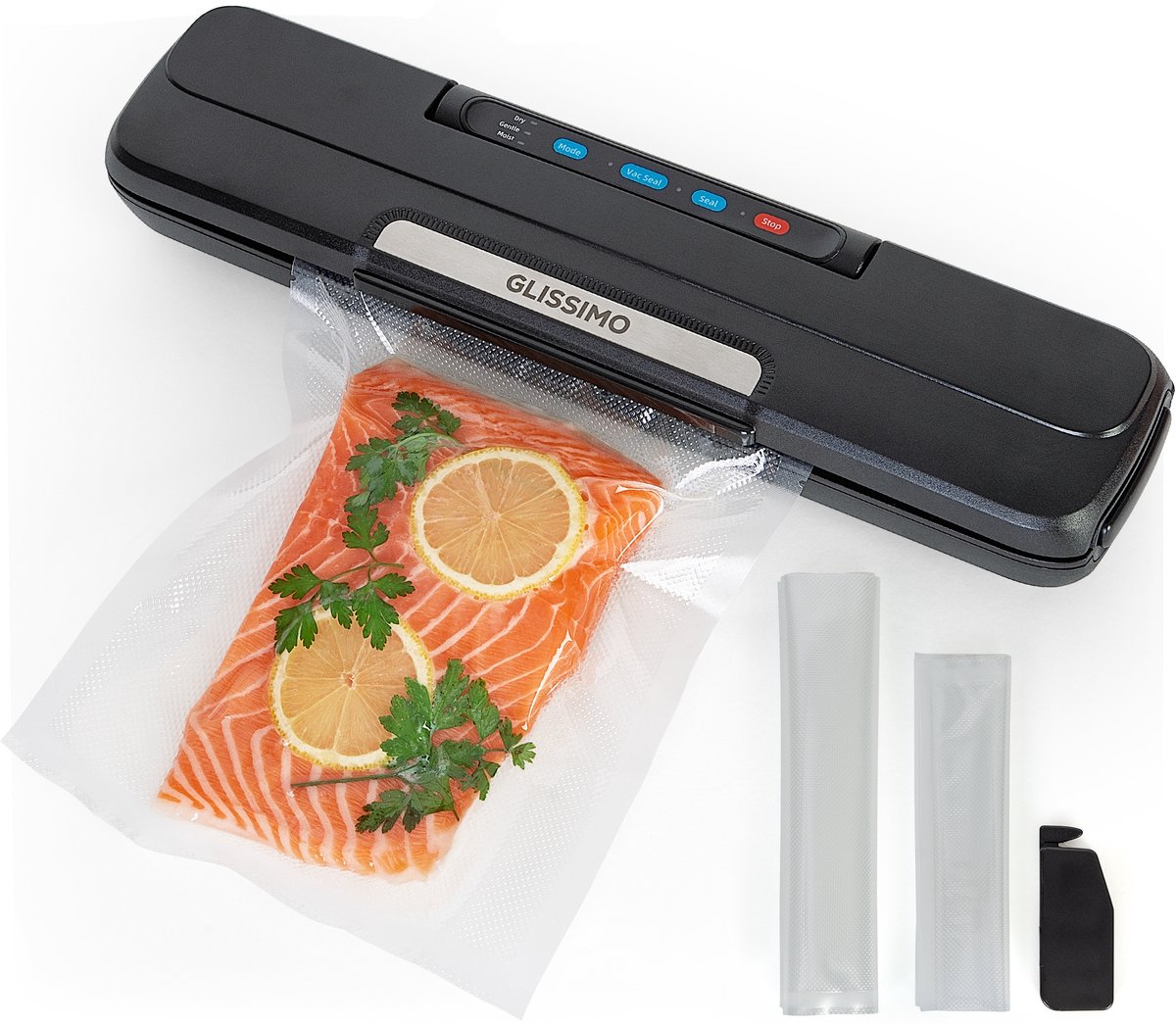 Glissimo Vacumeermachine 65kPa Vacuum Sealer Droog Nat