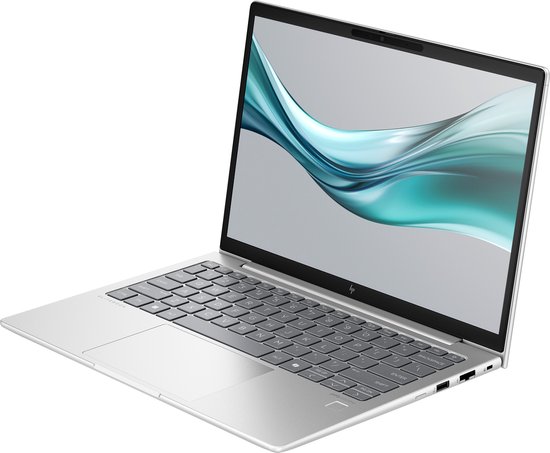 HP EliteBook G11 Intel Core Ultra 5 125U Laptop 33,8 cm (13.3") WUXGA 16 GB DDR5-SDRAM 512 GB SSD Wi-Fi 6E (802.11ax) Windows 11 Pro AI PC Zilver - HP - Hoofdafbeelding