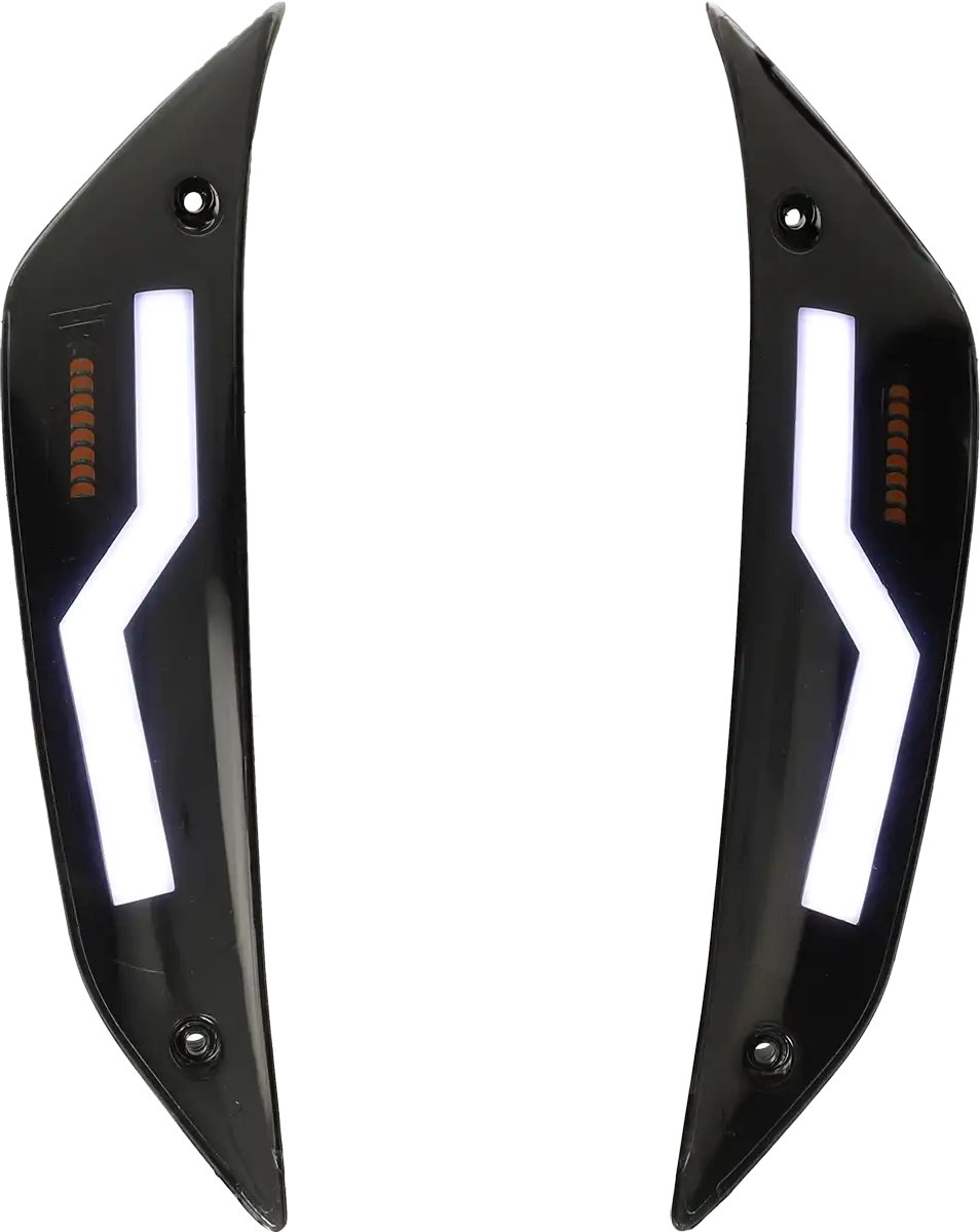 Knipperlichten LED Mezoly V2 Tube voorkant Piaggio Zip smoke