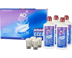 AOSEPT PLUS (4x 360ml + 4x lenshouder)