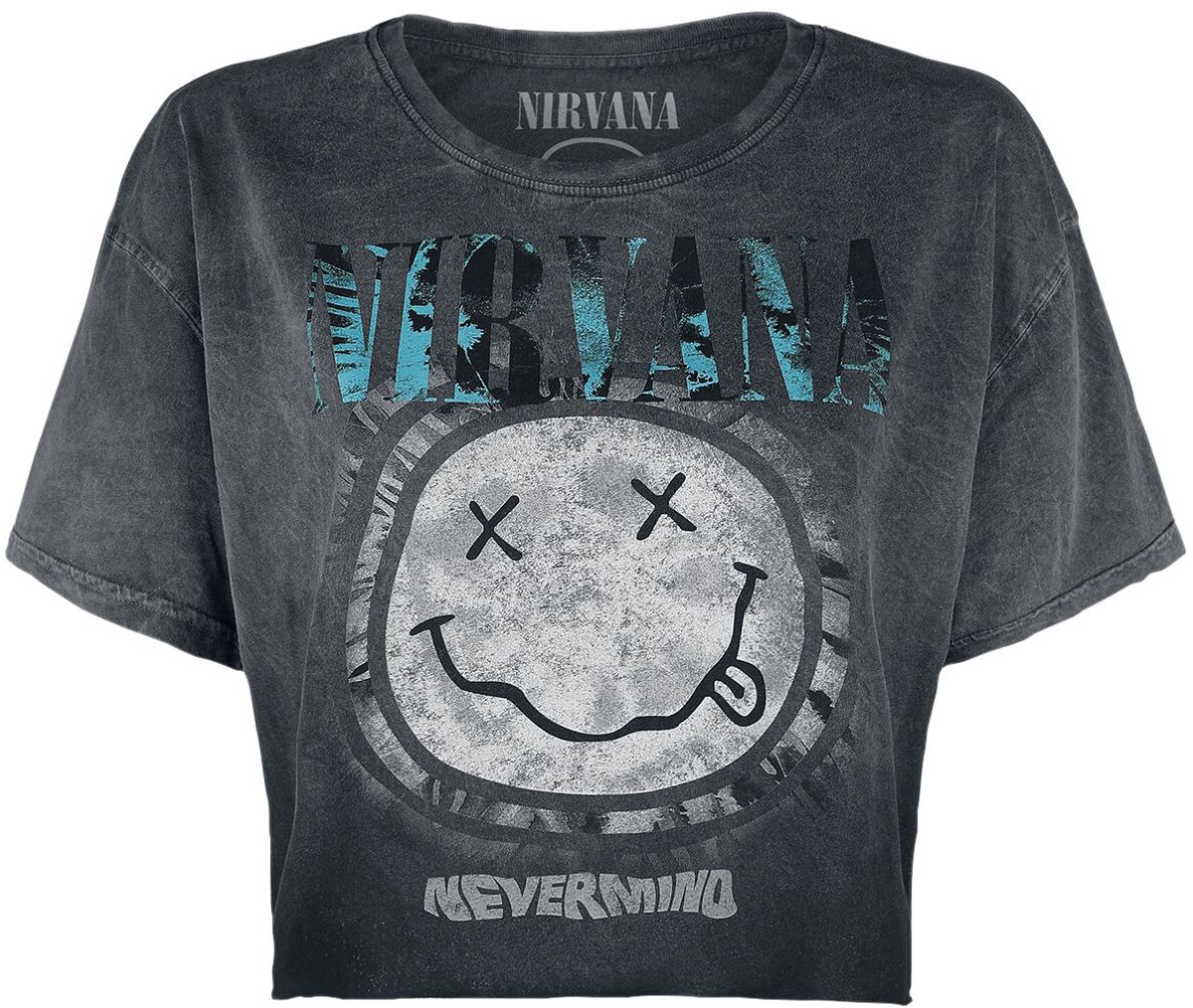 Nirvana Nevermind Dames T-shirt - grijs - L