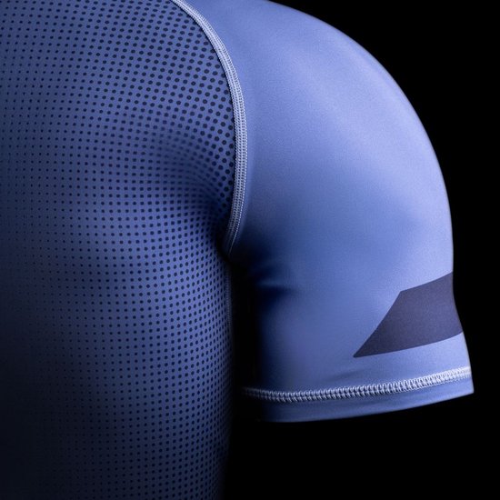 Rashguard manches courtes Hayabusa Core pour homme - Blauw - Taille XXL