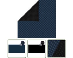 vidaXL Zwembadfolie solar drijvend 600x300 cm PE zwart en blauw - Zwembadverwarming - Zonneenergie Zwembad - Zwembadfolie - Zwembad Deksel - Zwembad Onderhoud