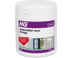 2x HG wasmiddel voor vitrage - 500gr - stralend resultaat - oor 6 wasbeurten