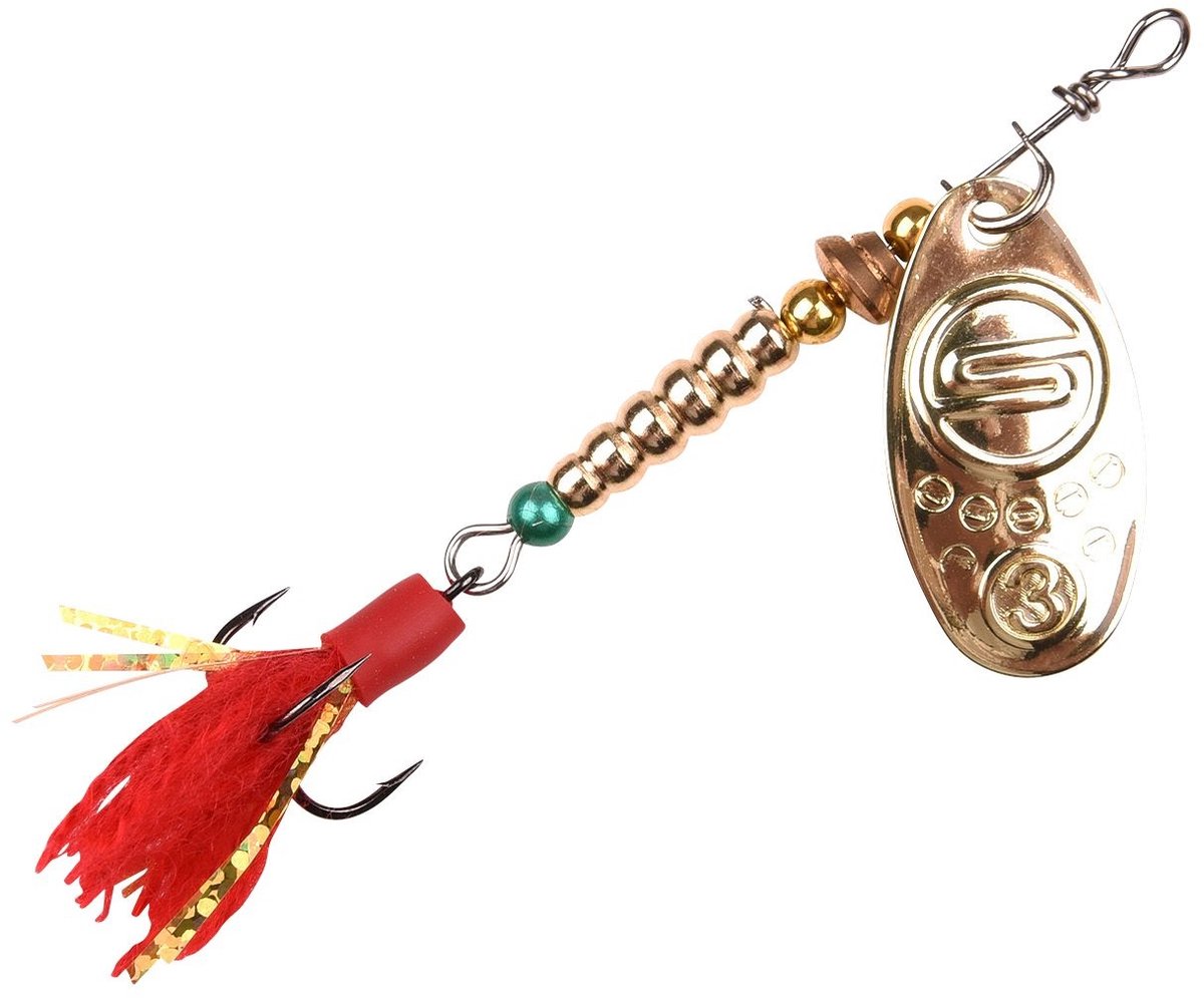 Spro Splash Spinner Perch - Maat : 9g - size 5 - Hooksize 3