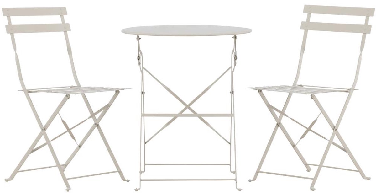 Svea - Serkan inklapbare bistro set - beige