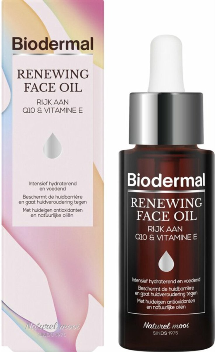 Biodermal Gezichtsolie Anti Age - 2 x 30 ml - Voordeelverpakking