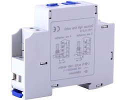 Mini-wandklok elektronische relaistimer mechanische huishoudelijke apparaten traptimer gangtimer wit AC 220-240 V-html. .
