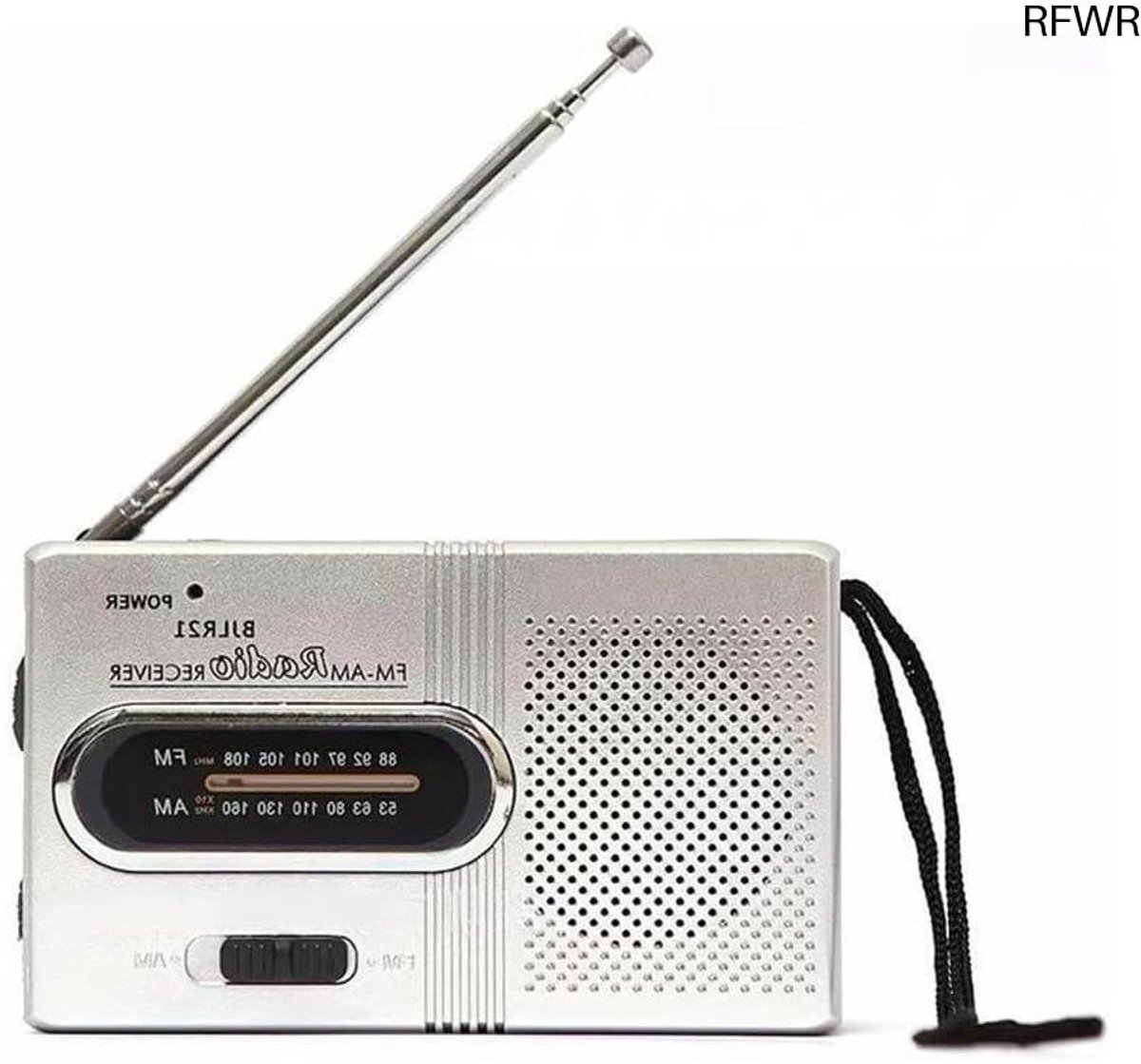 RFWR® Draagbare AM/FM/SW Radio met Telescopische Antenne