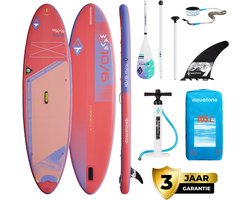 Aquatone SUP Wave 10.6 - SUP gonflable - Longueur 320 cm (10'6) - Pack SUP Premium complet - Comprend : pagaie, pompe, leash et sac - Convient aux débutants