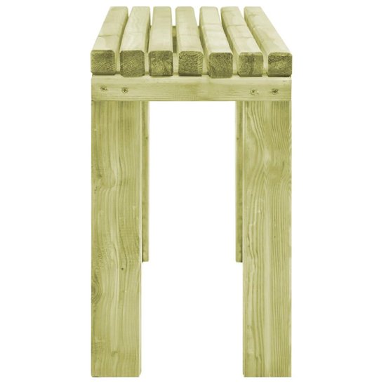 vidaXL Eetkamerbank 150x27,5x45 cm FSC geïmpregneerd grenenhout