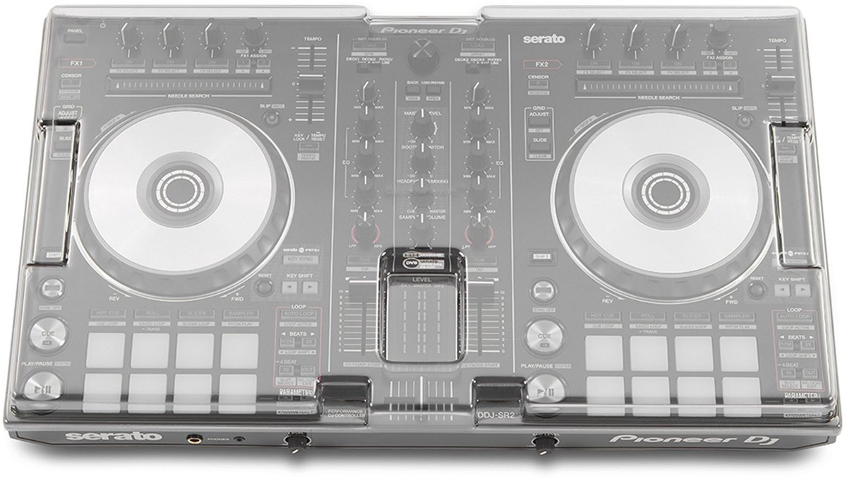 Decksaver Pioneer DDJ-SR2/DDJ-RR Cover - Cover voor DJ-equipment