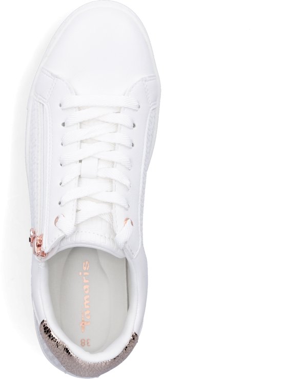 Baskets pour femmes Femme Tamaris Essentials - WHT/ROSE GOLD - Taille 42