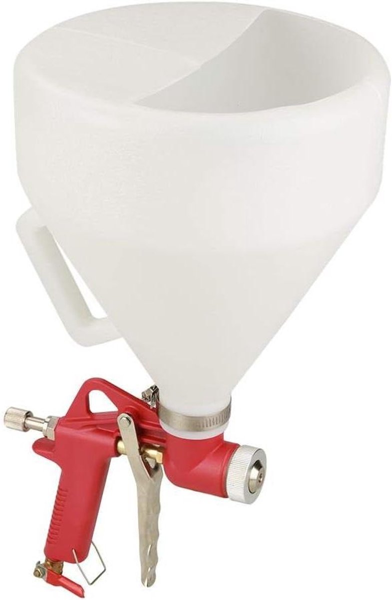 Spuitpistool 6 liter met 3 sproeiers voor cementmortel - ideaal voor woondecoratie en bouwnijverheid