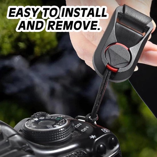 Camera polsband Driehoek Leather Hand Grip Strap U... - Grandado Camera polsband Driehoek Leather Hand Grip Strap U... - Grandado