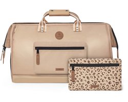 CABAIA reistas met laptopvak Adventurer Sporty Duffle Bag Lobito beige