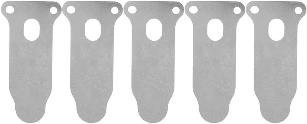 Allecto Plus - Ventiel Plaat Tong Vorm Luchtcompressor Accessoire - 5 Stuks, Montage Vervanging, 57mm Lang