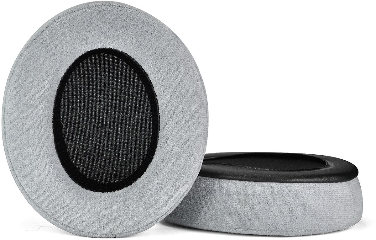 Set van 2 Suède Memory Foam Oorkussens Geschikt voor Logitech G Pro X