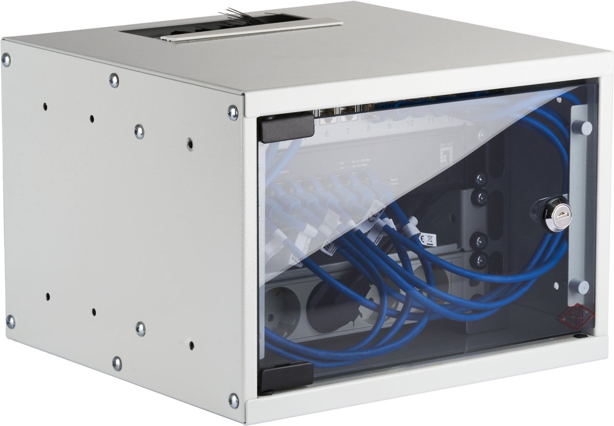 EFB Elektronik WGB-1004GR.30-SET1 rack 4U Wandrek Grijs
