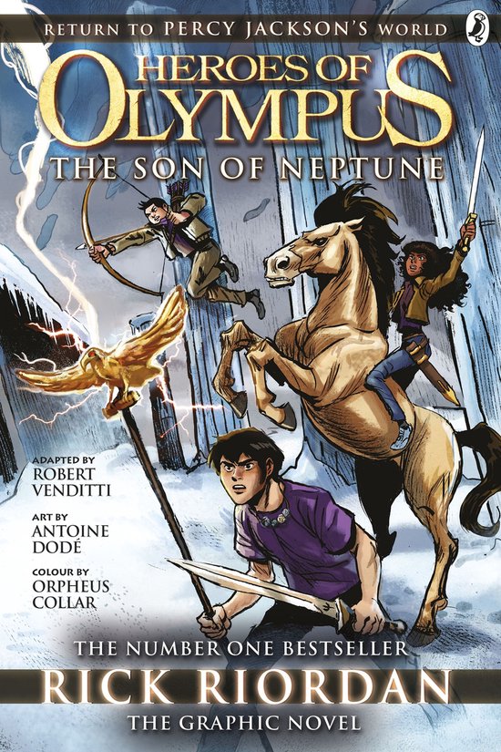 Heroes of Olympus Graphic Novels 2 - The Son of Neptune: The ... - cover