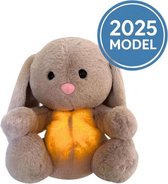 Konijnen Knuffel - Ademende Konijn - Breathing Konijn - Met Hartslag - Ademhaling - Exclusief batterijen