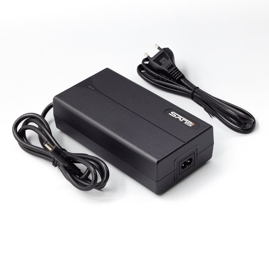 Fatbike lader 48V 2A 5.5×2.1mm DC vervangende oplader voor elektrische fiets accu veilig en betrouwbaar