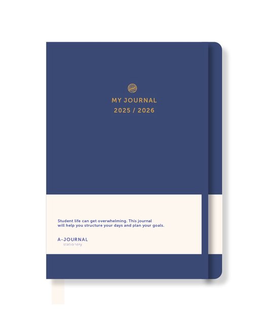 My Journal Schoolagenda 2025/2026 Dark Blue