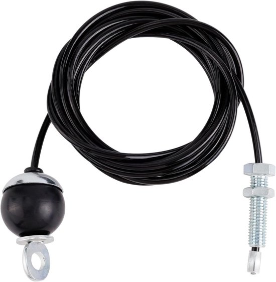 Fitness Katrolkabel 300 Cm – Vervangingskabel Voor Thuisgym Katrolsystemen, Zwaar Belastbaar Staaldraad