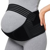 NeoTech Care Verstelbare Zwangerschapsgordel - Licht en Ademende Buiksteunband voor Zwangere Vrouwen (Beige, Extra Large