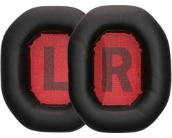 kwmobile 2x oorkussens geschikt voor Logitech G PRO X 2 - Earpads voor koptelefoon in zwart