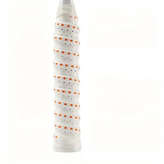 Racket Basisgrip / Overgrip Padel – Anti-Slip Grip - Anti-Trilling - Ook Voor Tennis & Badminton - Tennisarm - Wit